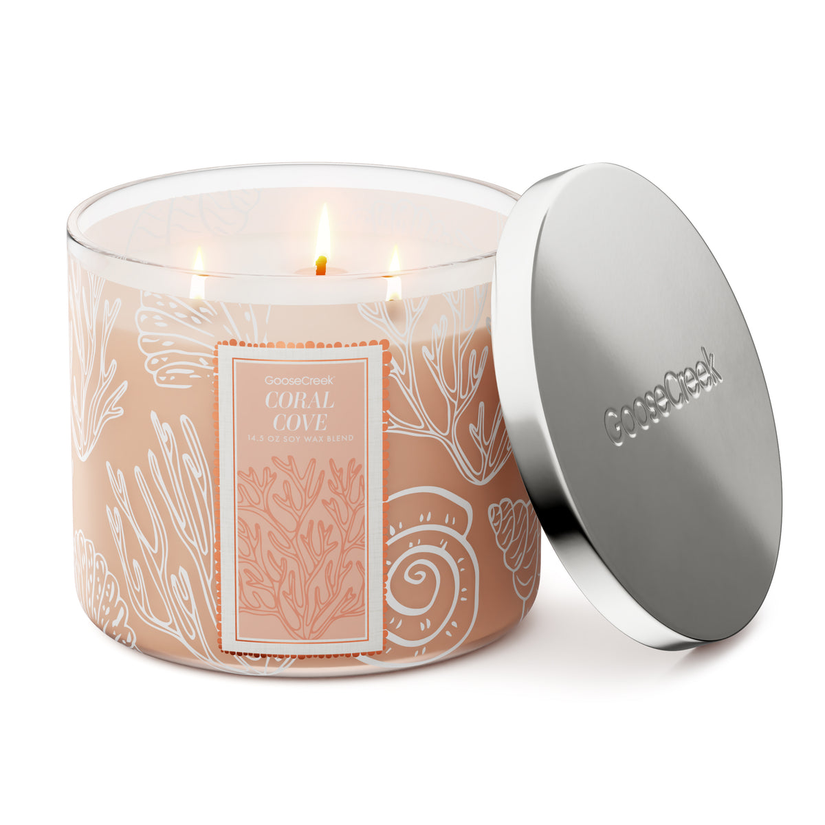 Coral Cove 3-Wick Candle – Goose Creek Candle
