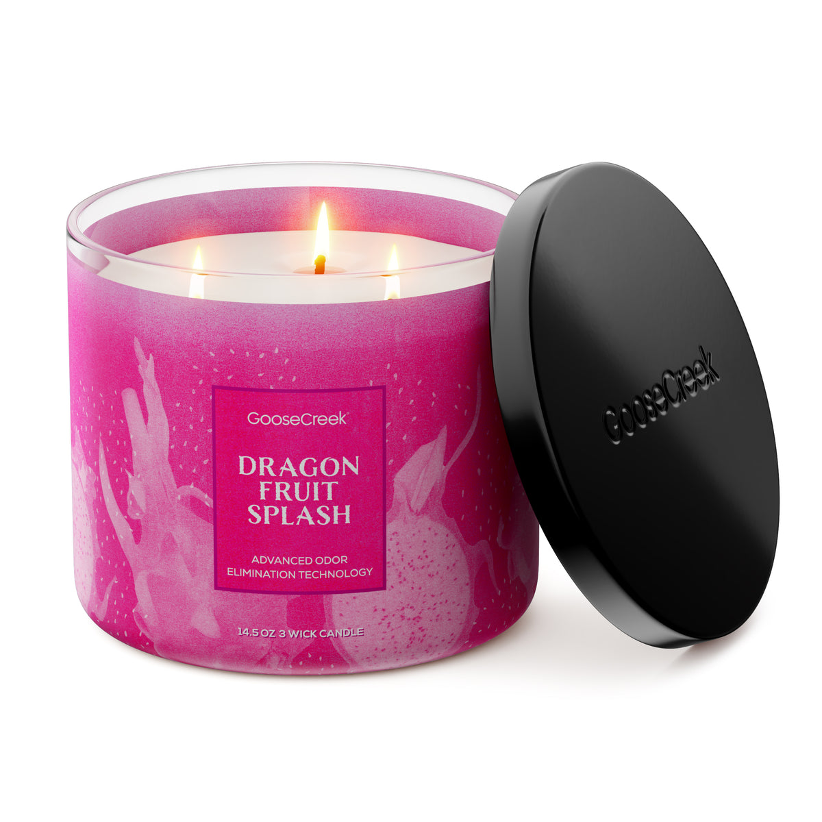 Dragonfruit Splash Odor Eliminating 3-Wick Candle – Goose Creek Candle