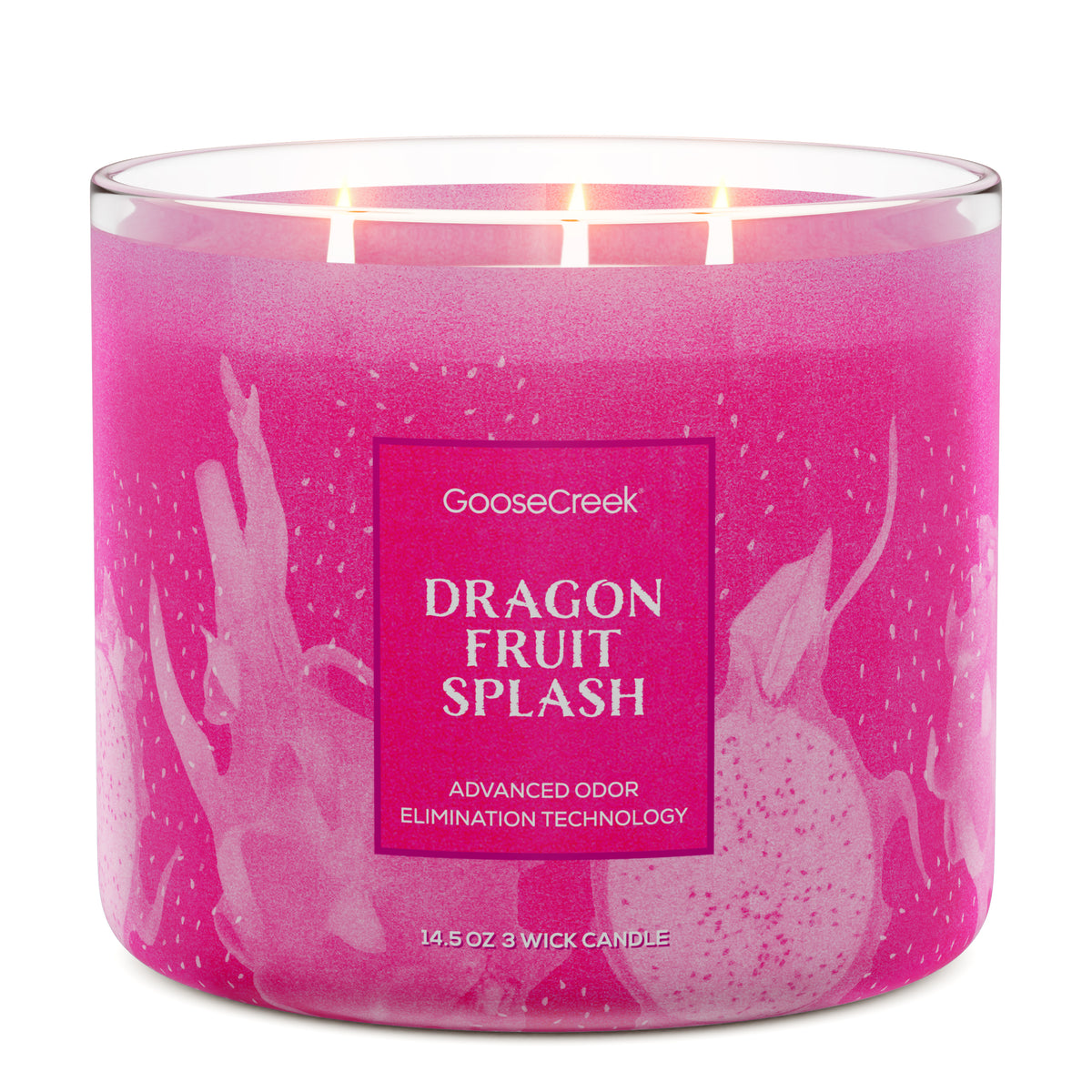 Dragonfruit Splash Odor Eliminating 3-Wick Candle – Goose Creek Candle