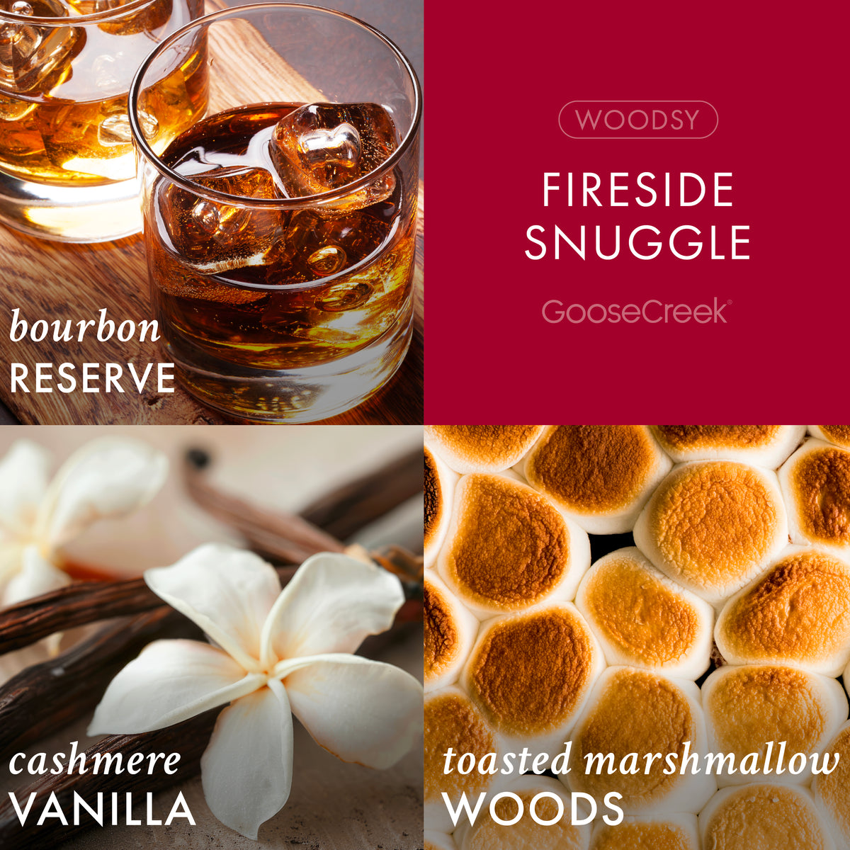 Fireside Snuggle 3-Wick Candle | 45-Hour Burn | Goose Creek