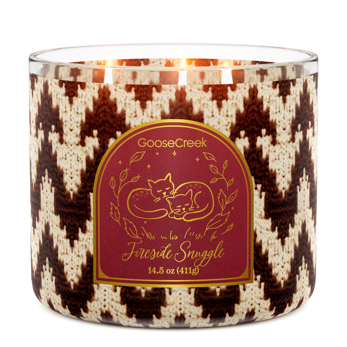 Fireside Snuggle 3-Wick Candle – Goose Creek Candle