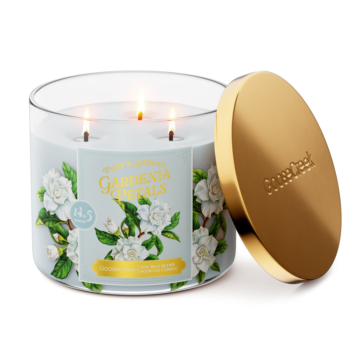 Gardenia Petals 3-Wick Candle – Goose Creek Candle
