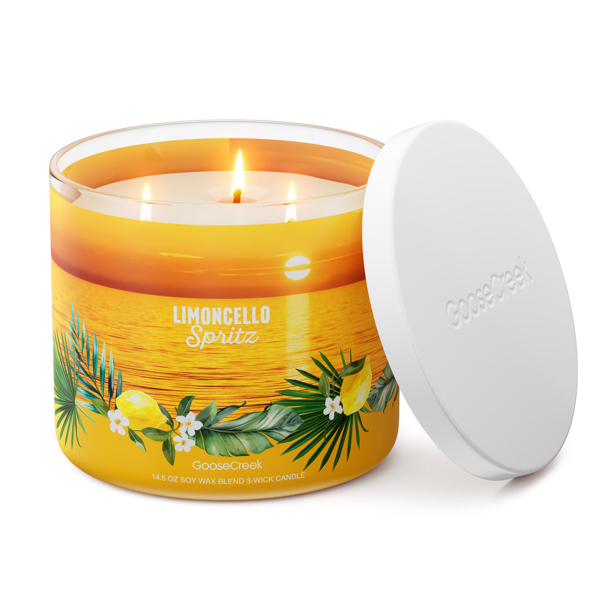 Limoncello 3-Wick Candle: Fragrant Italian Escape – Goose Creek Candle