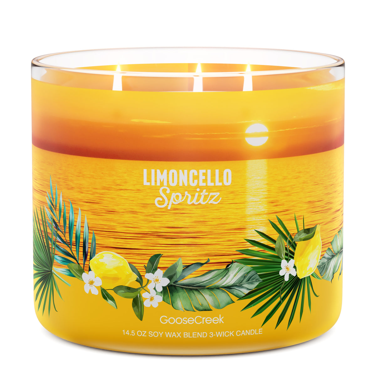 Limoncello 3-Wick Candle: Fragrant Italian Escape – Goose Creek Candle