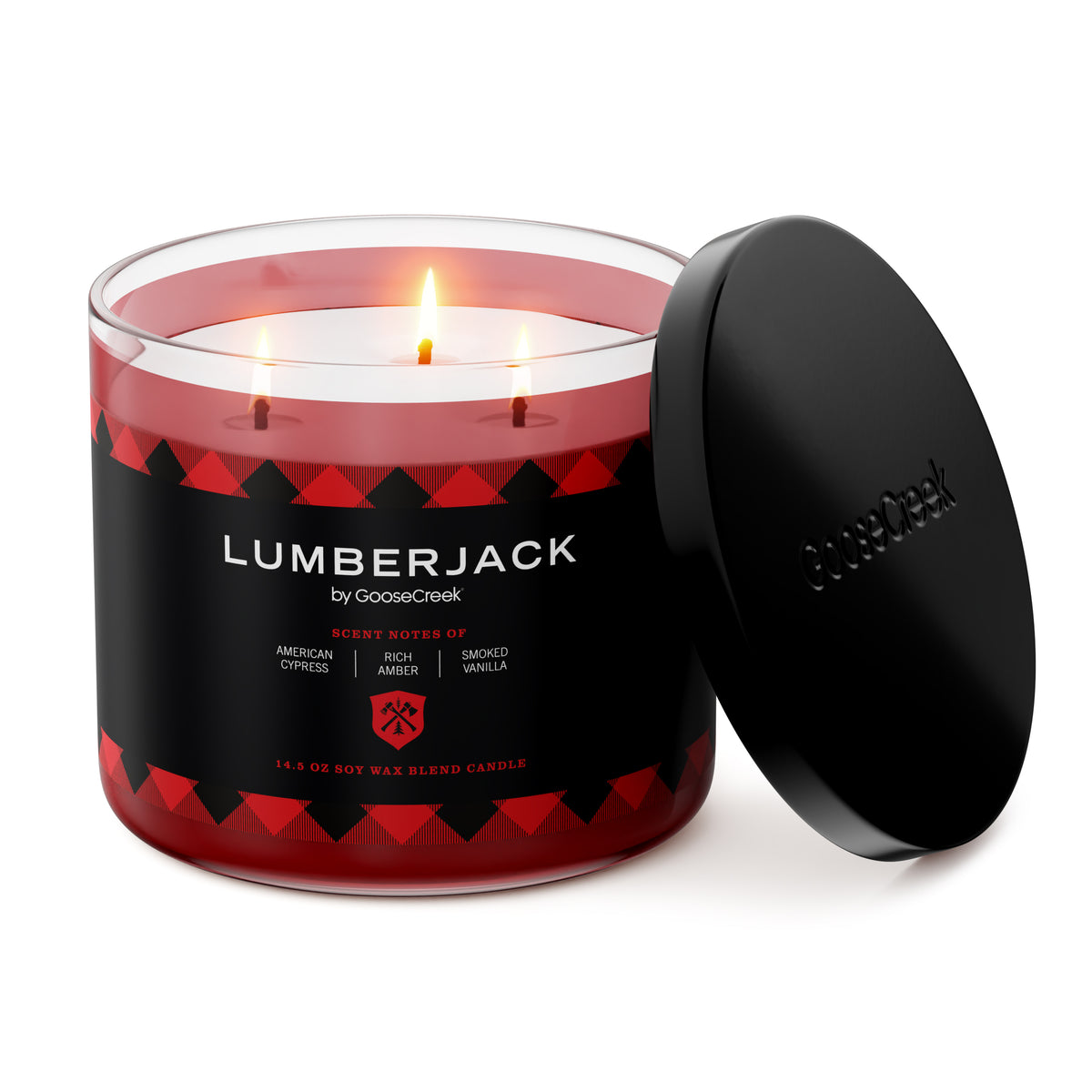 Lumberjack 3-Wick Candle - Masculine Fragrance for Ambiance and