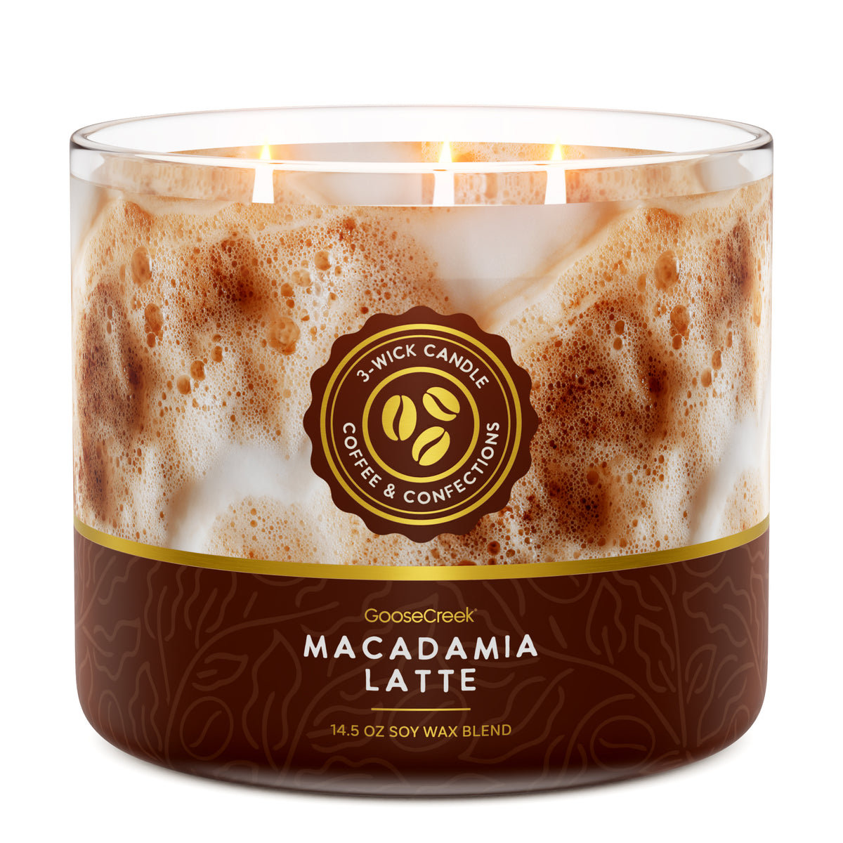 Macadamia Latte 3-Wick Candle – Goose Creek Candle