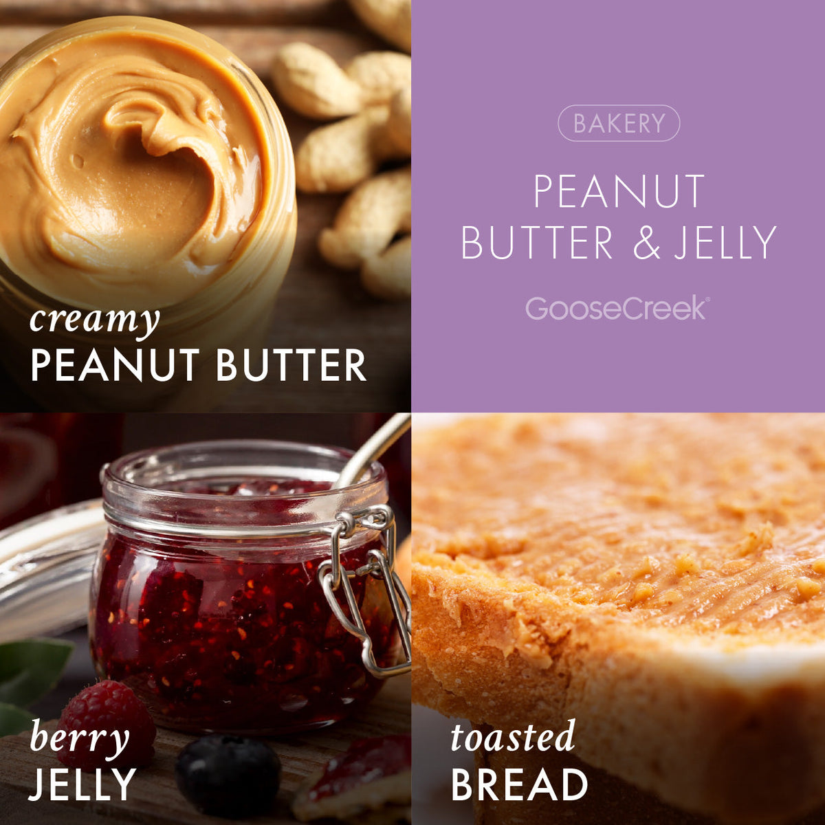 Peanut Butter & Jelly Wax Melt | Soy Wax Melts | Goose Creek
