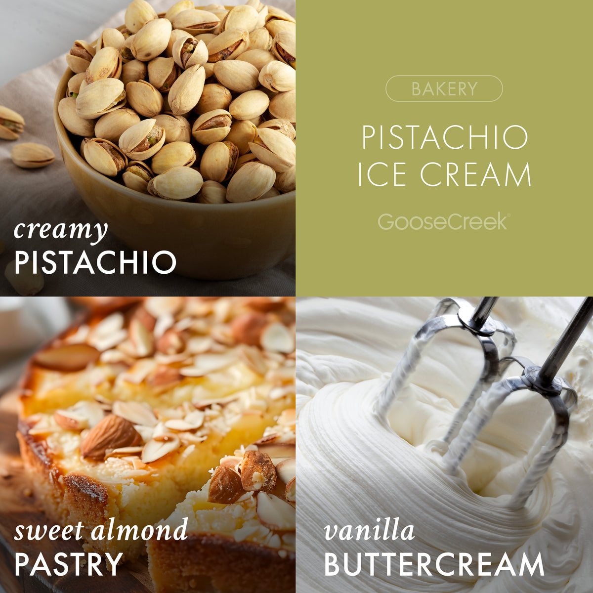 Pistachio Ice Cream 3-Wick Candle – Goose Creek Candle