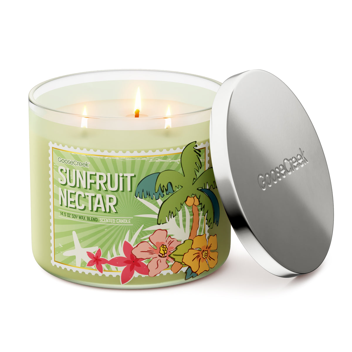 Sunfruit Nectar 3-Wick Candle – Goose Creek Candle