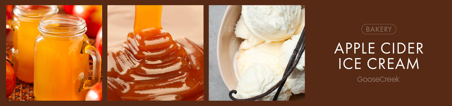 Apple Cider Ice Cream Fragrance-Goose Creek Candle