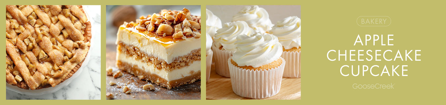 Apple Cheesecake Cupcake Fragrance-Goose Creek Candle