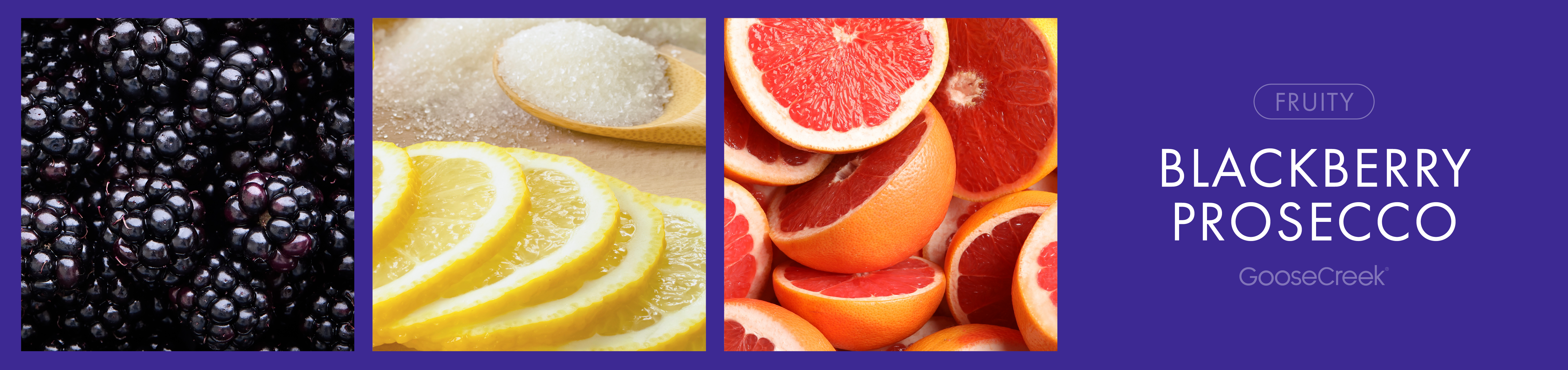 Blackberry Prosecco Fragrance-Goose Creek Candle