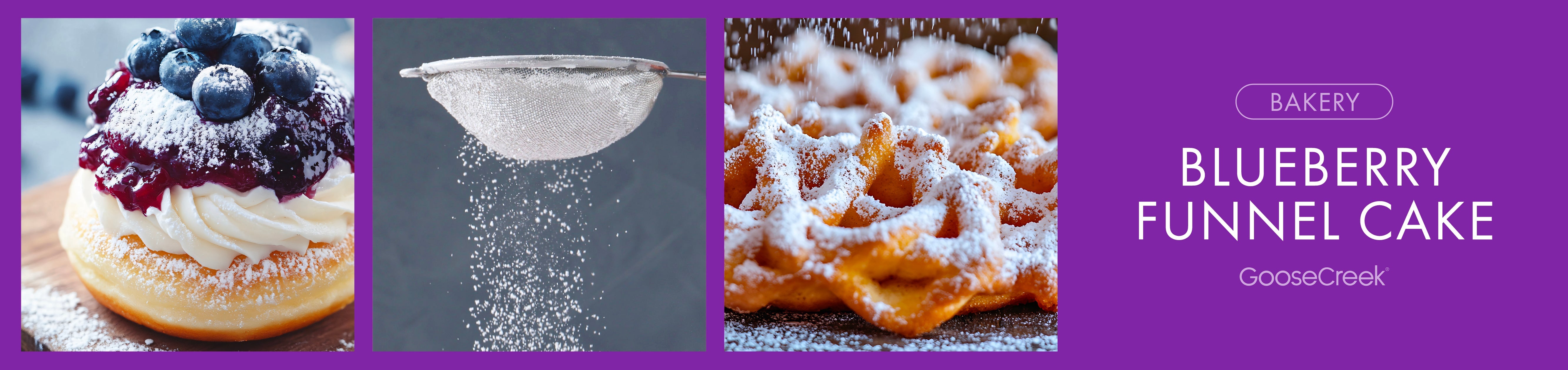 Blueberry Funnel Cake Fragrance-Goose Creek Candle