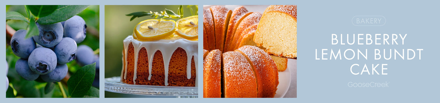 Blueberry Lemon Bundt Cake Fragrance-Goose Creek Candle