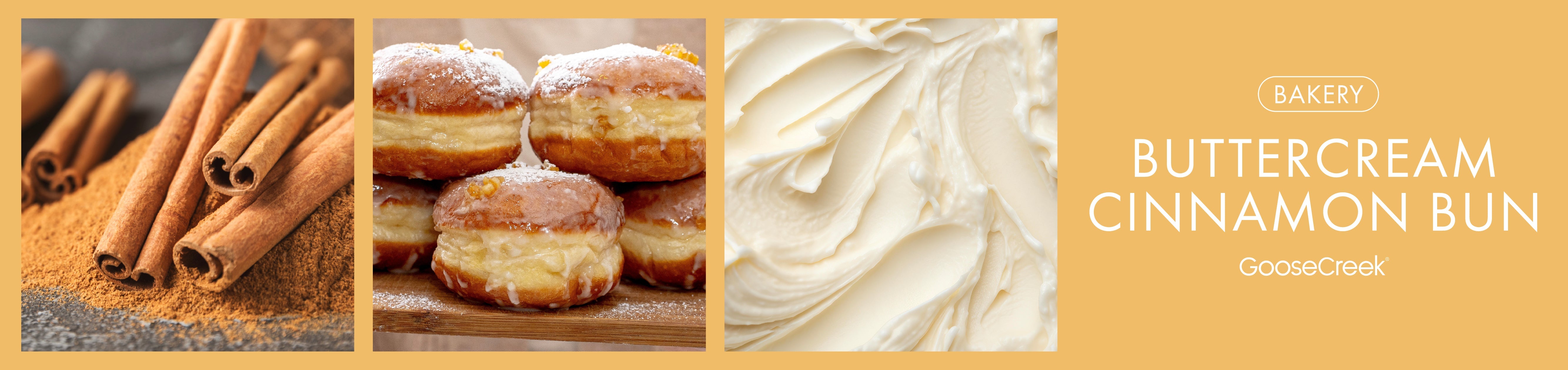Buttercream Cinnamon Bun Fragrance-Goose Creek Candle