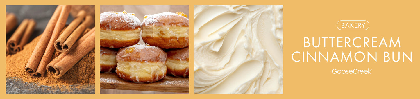 Buttercream Cinnamon Bun Fragrance-Goose Creek Candle