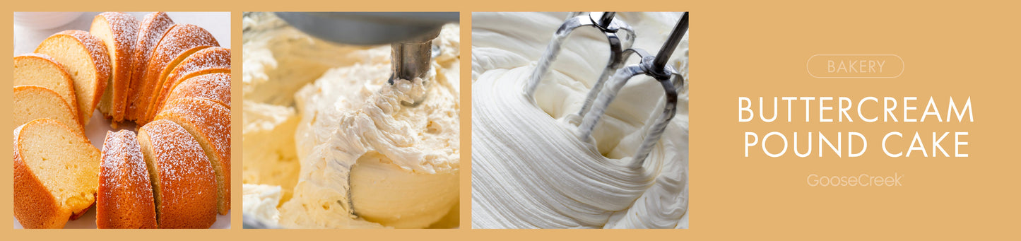 Buttercream Pound Cake Fragrance-Goose Creek Candle