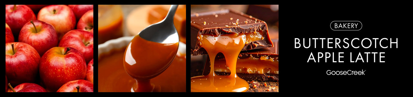 Butterscotch Apple Latte Fragrance-Goose Creek Candle