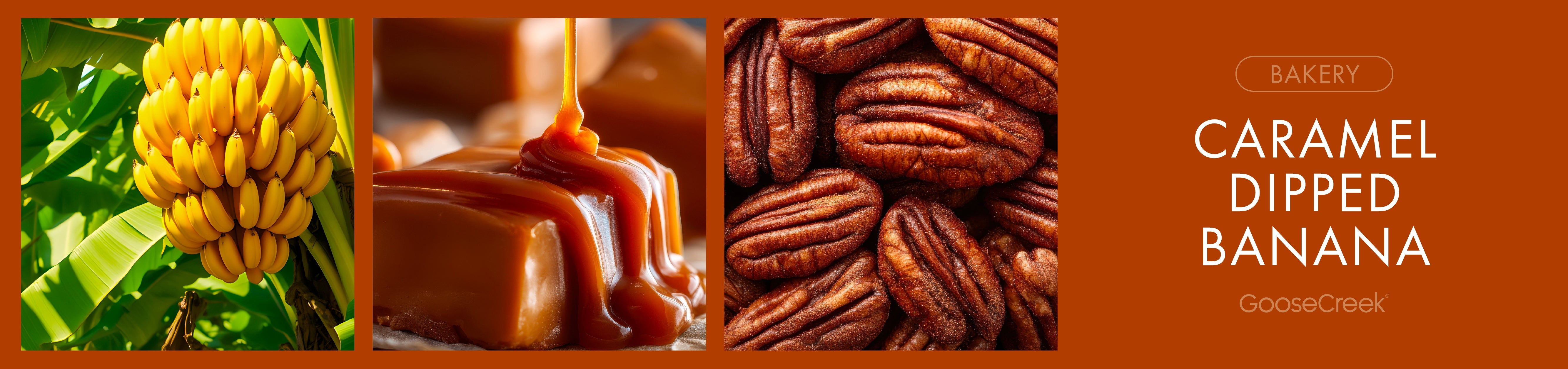 Caramel Dipped Banana Fragrance-Goose Creek Candle