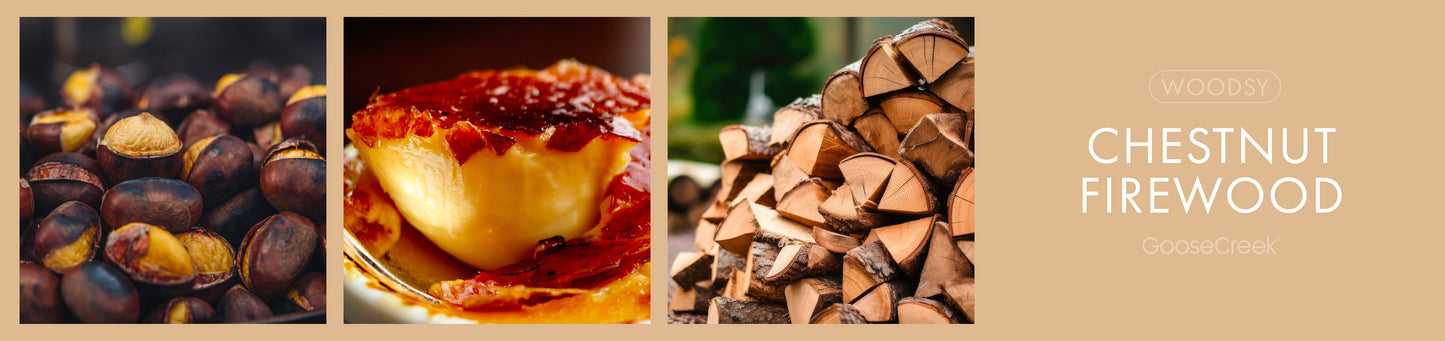 Chestnut Firewood Fragrance-Goose Creek Candle