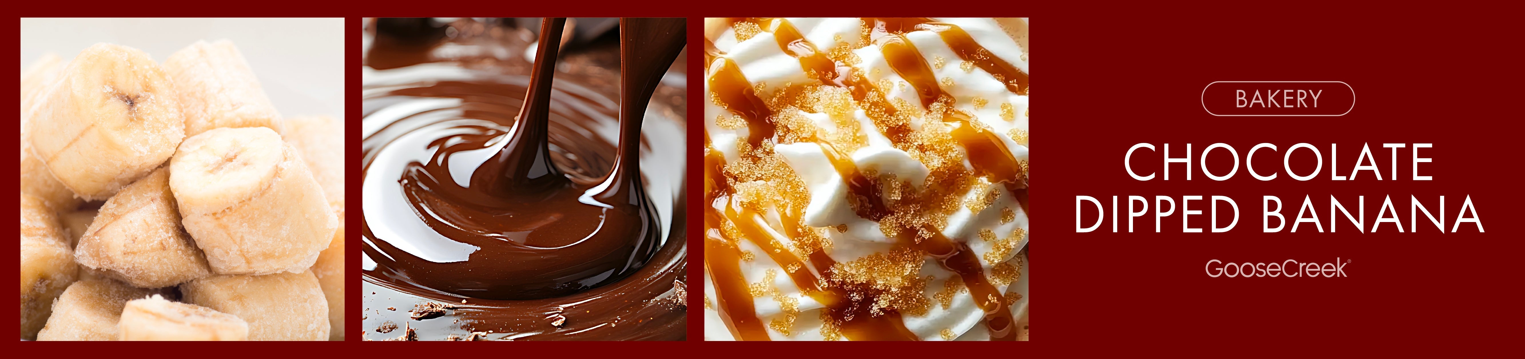 Chocolate Dipped Banana Fragrance-Goose Creek Candle