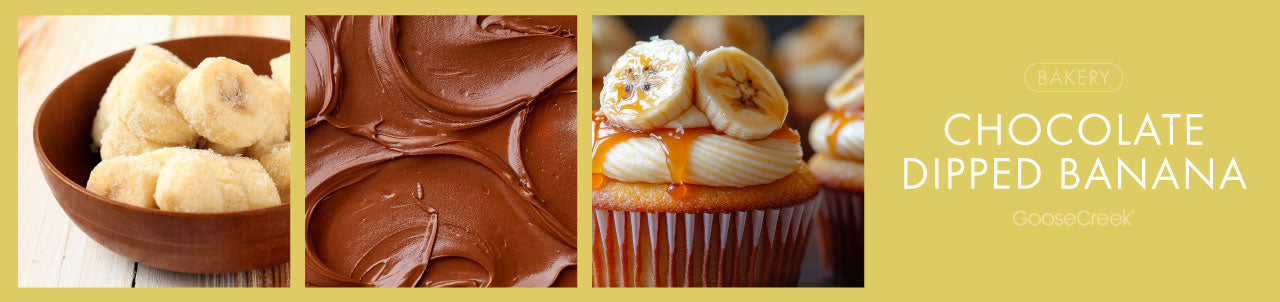 Chocolate Dipped Banana Fragrance-Goose Creek Candle