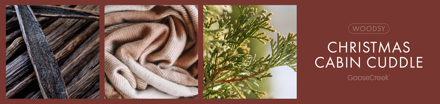 Christmas Cabin Cuddle Fragrance-Goose Creek Candle
