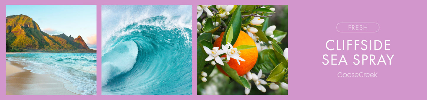 Cliffside Sea Spray Fragrance-Goose Creek Candle