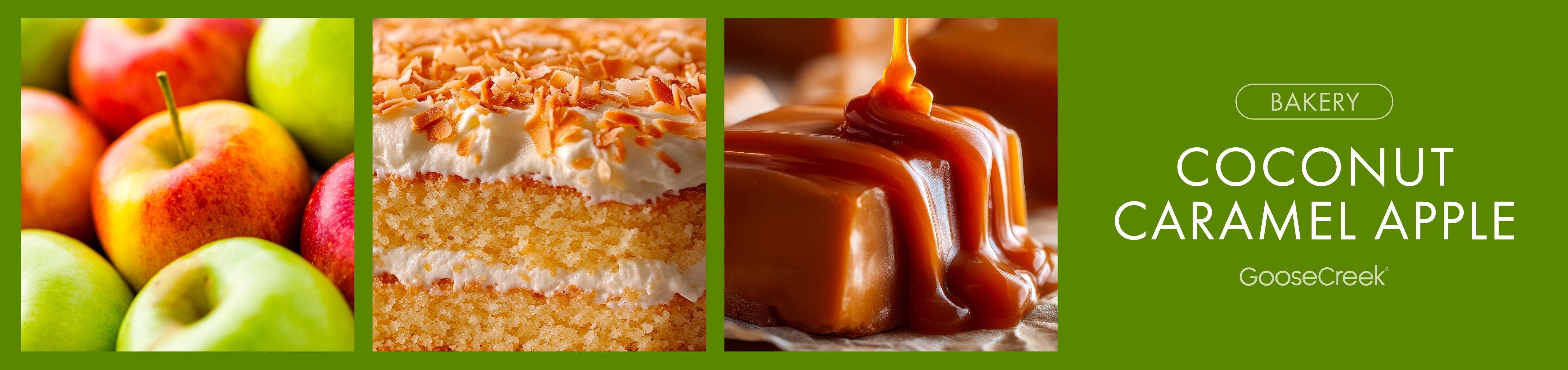 Coconut Caramel Apple Fragrance-Goose Creek Candle