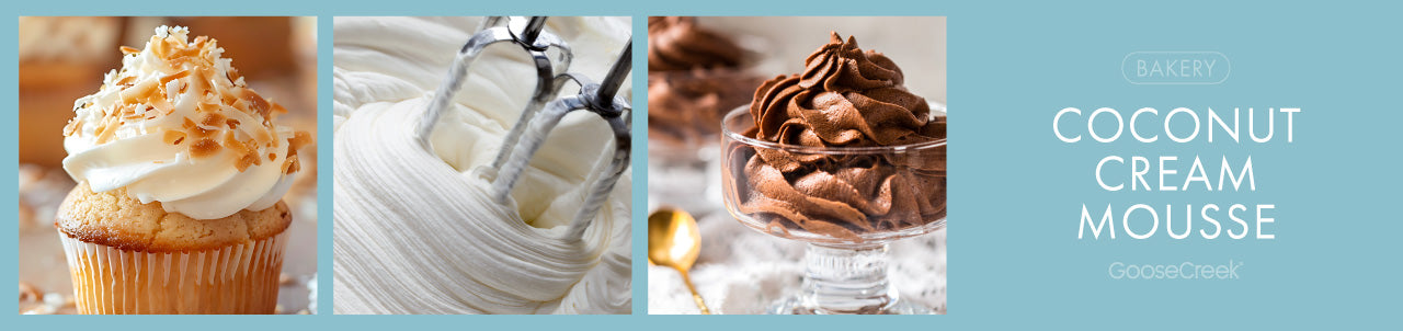 Coconut Cream Mousse Fragrance-Goose Creek Candle