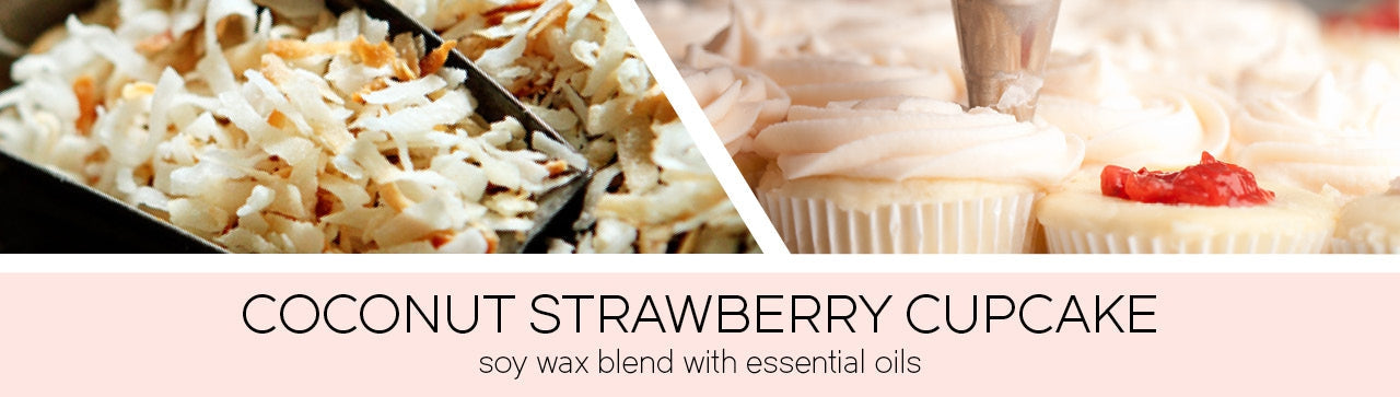 Coconut Strawberry Cupcake Fragrance-Goose Creek Candle