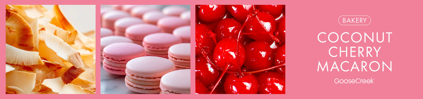 Coconut Cherry Macaron Fragrance-Goose Creek Candle