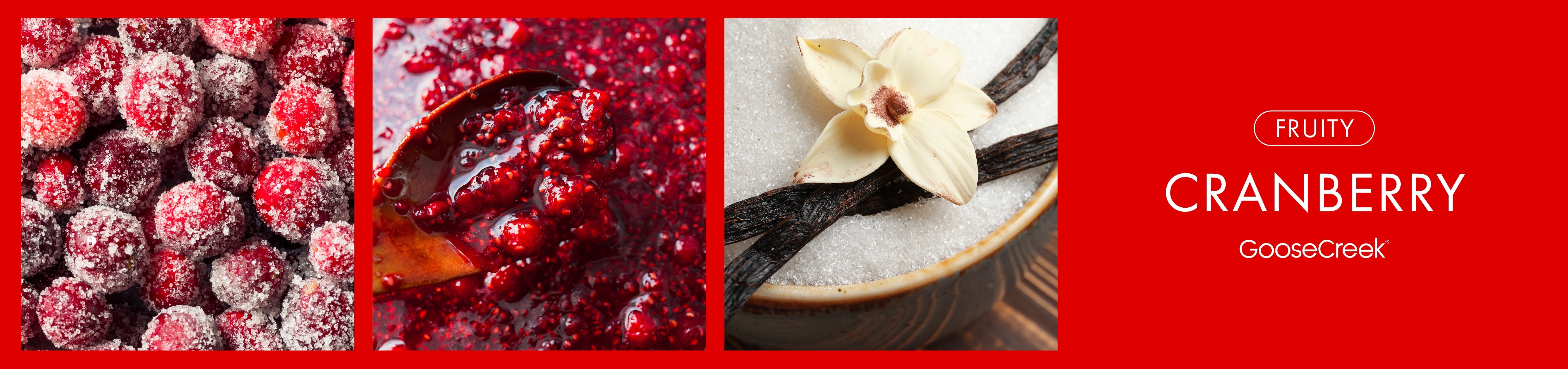 Cranberry Fragrance-Goose Creek Candle