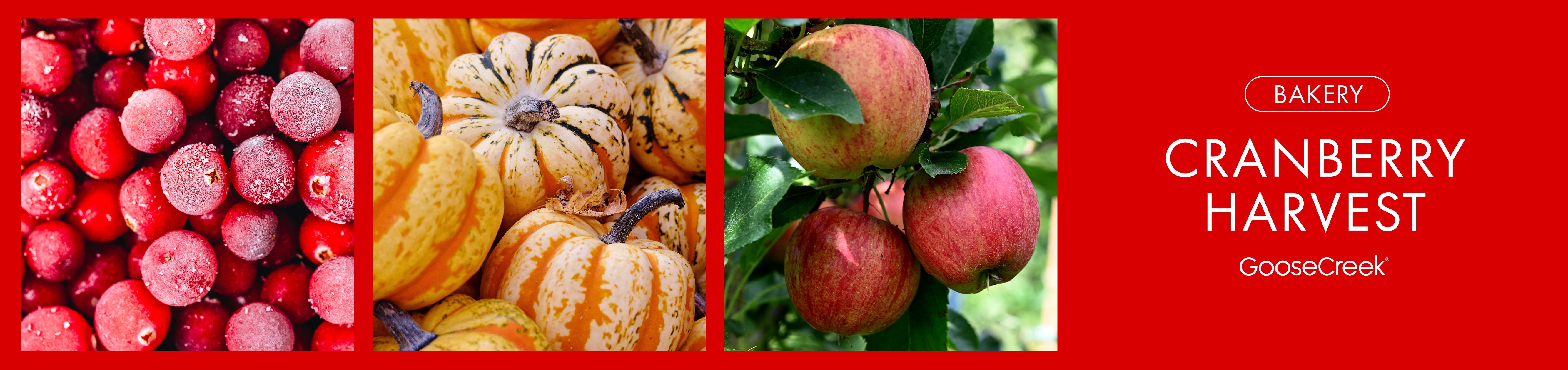 Cranberry Harvest Fragrance-Goose Creek Candle