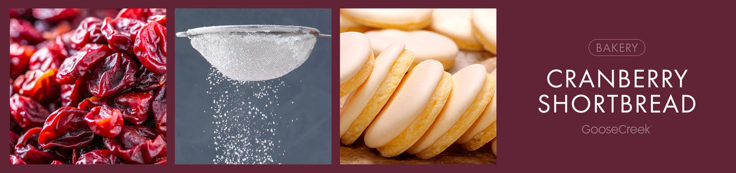 Cranberry Shortbread Fragrance-Goose Creek Candle