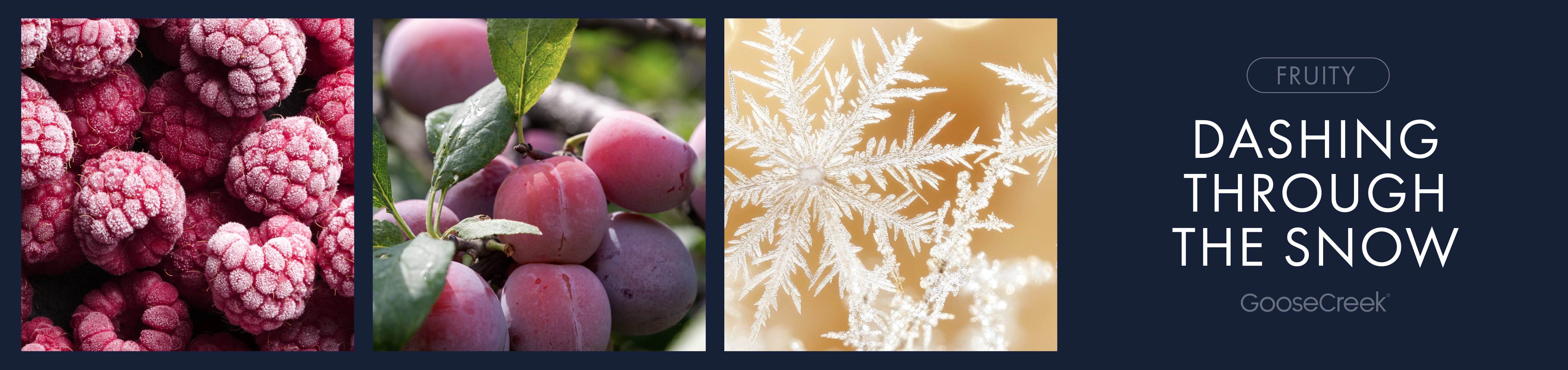 Dashing Through the Snow Fragrance-Goose Creek Candle