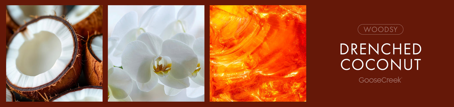 Drenched Coconut Fragrance-Goose Creek Candle