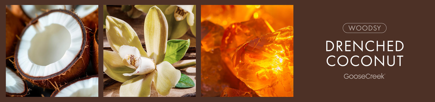 Drenched Coconut OE Fragrance-Goose Creek Candle