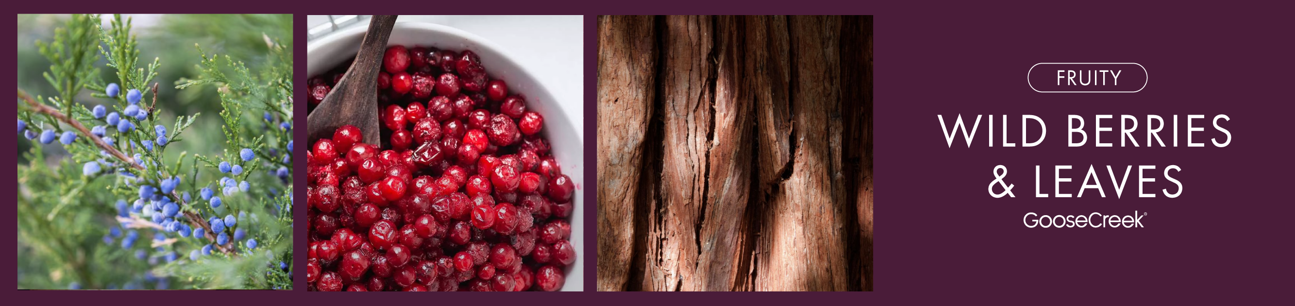 Wild Berries & Leaves Fragrance-Goose Creek Candle