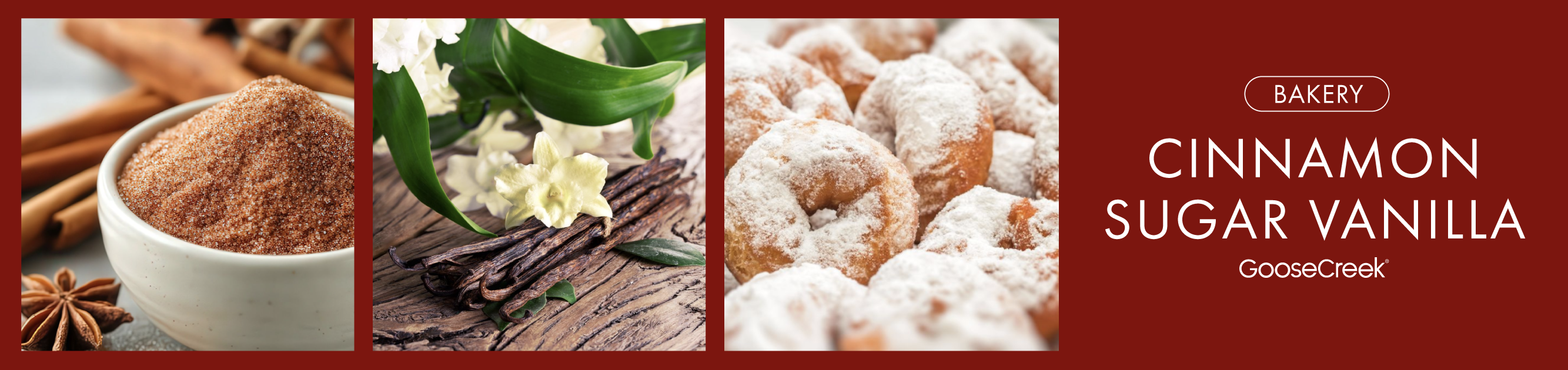 Cinnamon Sugar Vanilla Fragrance-Goose Creek Candle