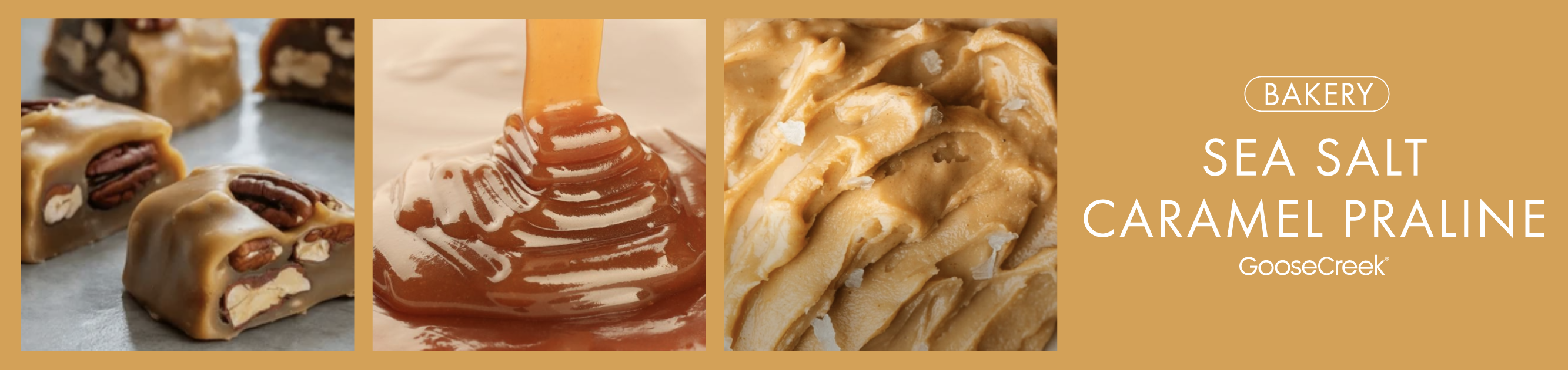 Sea Salt Caramel Praline Fragrance-Goose Creek Candle