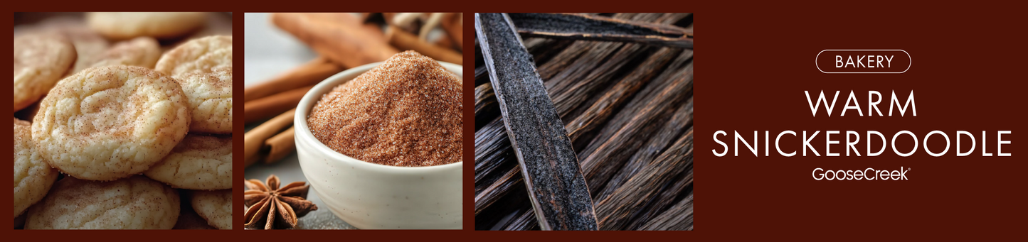 Warm Snickerdoodle Fragrance-Goose Creek Candle