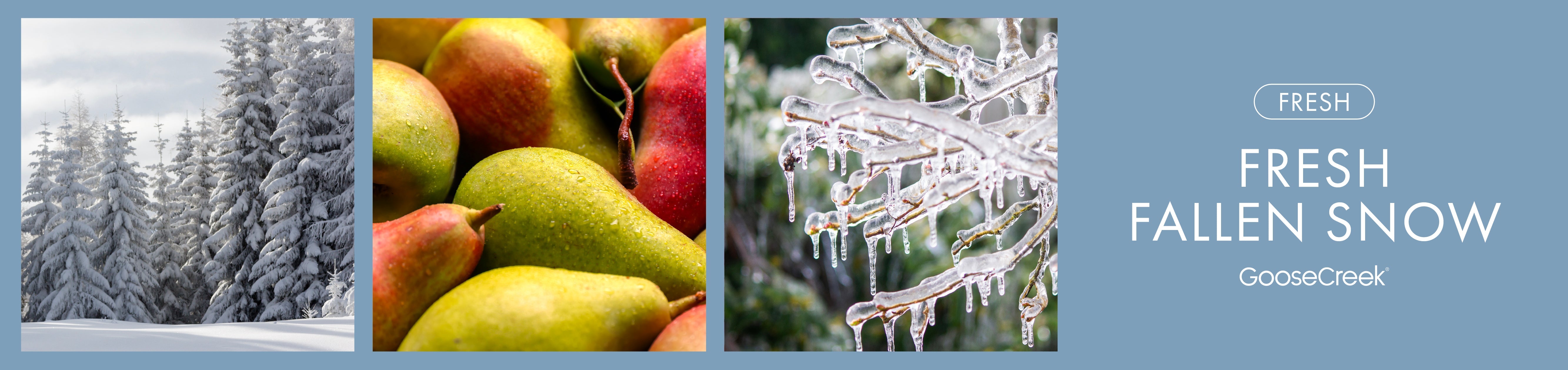 Fresh Fallen Snow Fragrance-Goose Creek Candle