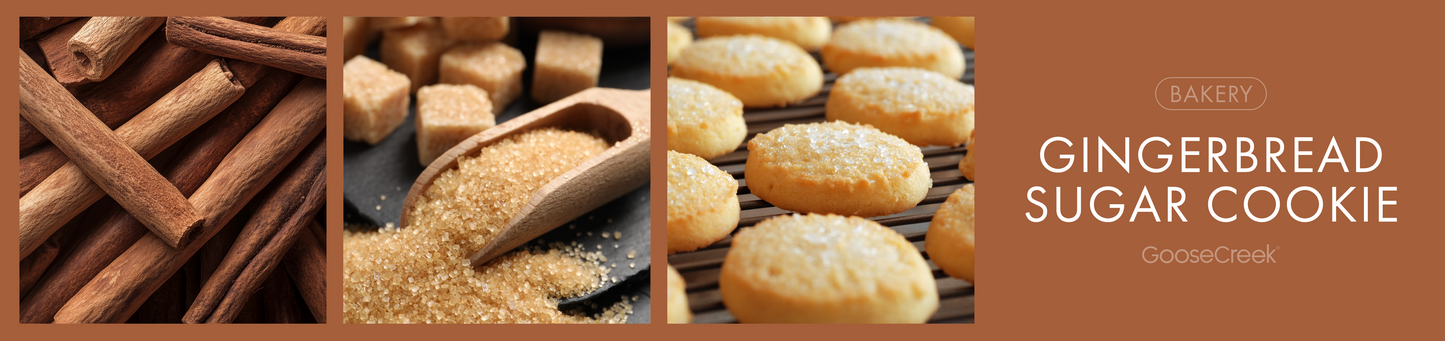 Gingerbread Sugar Cookie Fragrance-Goose Creek Candle