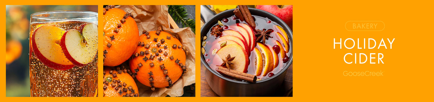 Holiday Cider Fragrance-Goose Creek Candle