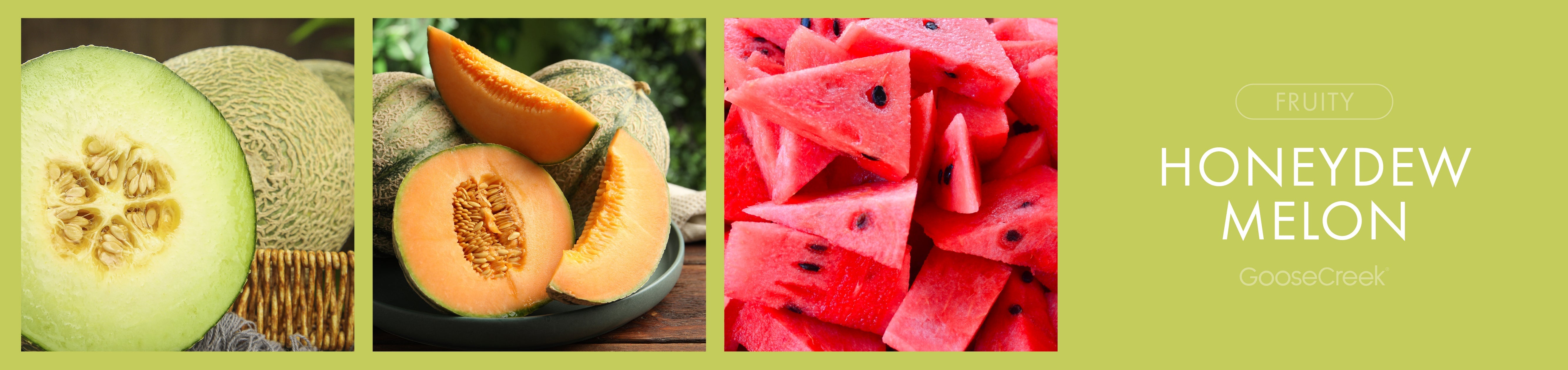 Honeydew Melon Fragrance-Goose Creek Candle