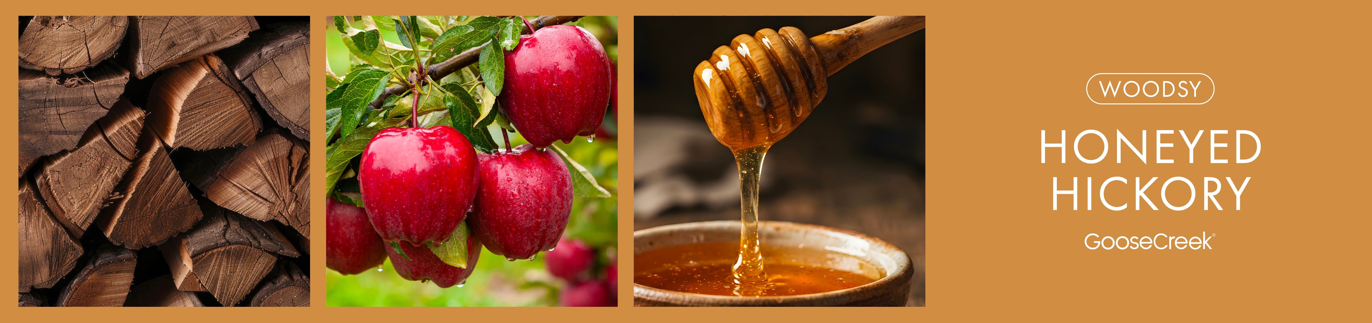 Honeyed Hickory Fragrance-Goose Creek Candle