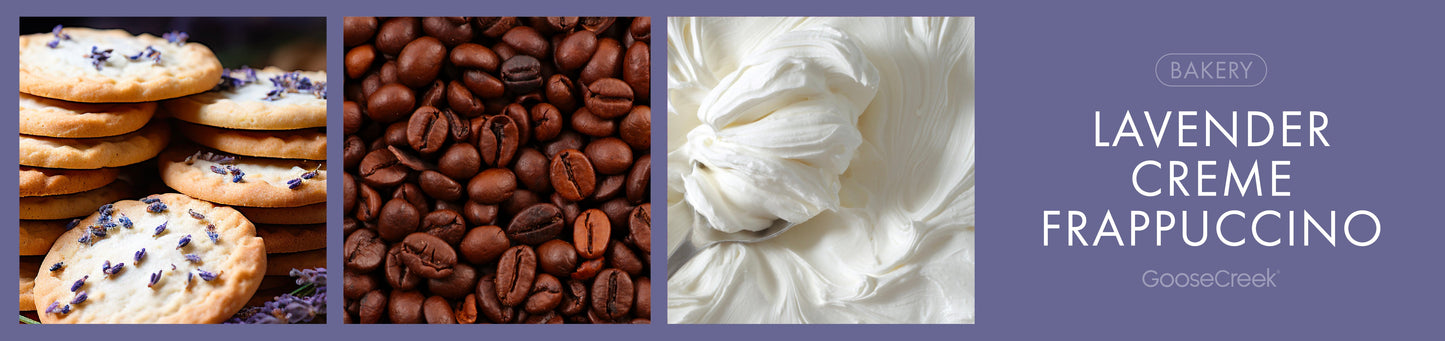 Lavender Creme Frappuccino Fragrance-Goose Creek Candle