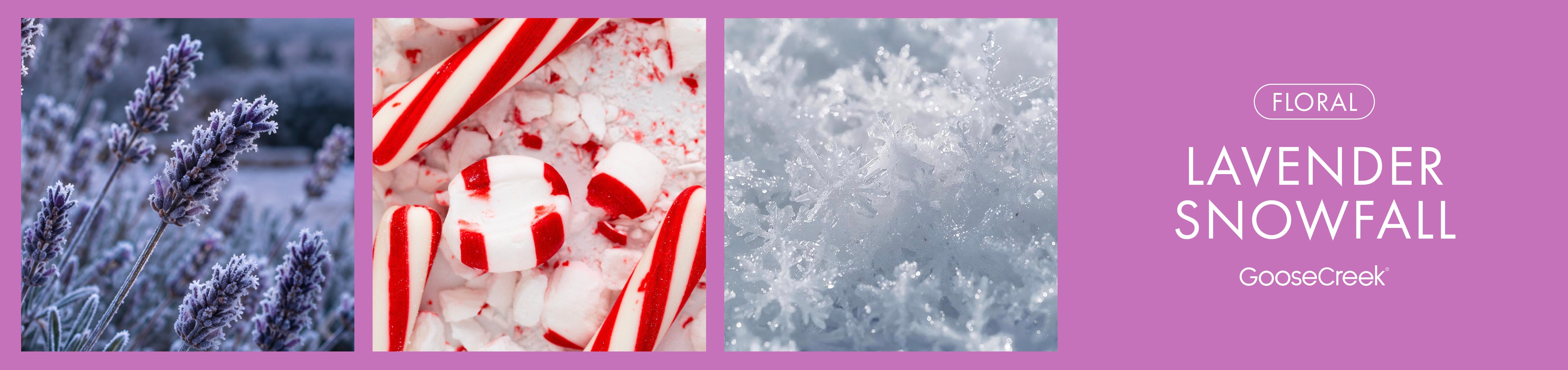 Lavender Snowfall Fragrance-Goose Creek Candle