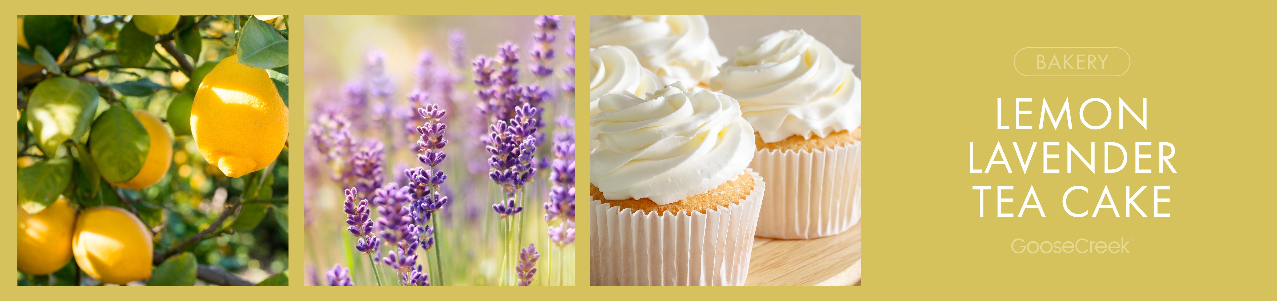 Lemon Lavender Tea Cake Fragrance-Goose Creek Candle